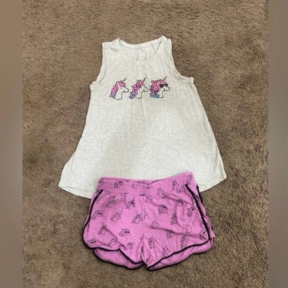 Girls Justice Unicorn outfit size 8